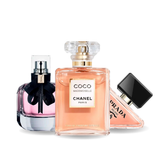 Set 3 Perfumes Prada Prada Paradoxe, Coco Mademoiselle & Mon Paris 100ml