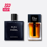Set 2 Perfumes Bleu de chanel + Homme dior intense 100ml