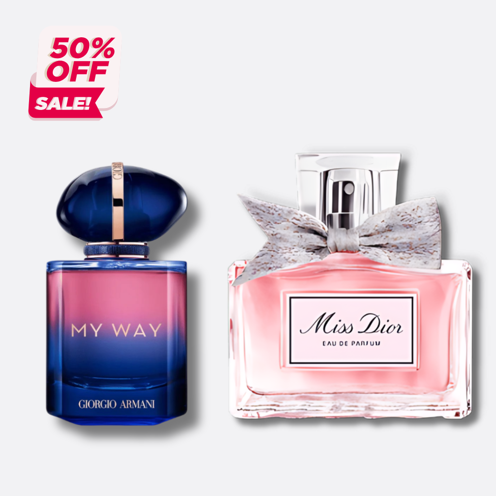 Set 2 Perfumes My Away + Miss Dior 100ml